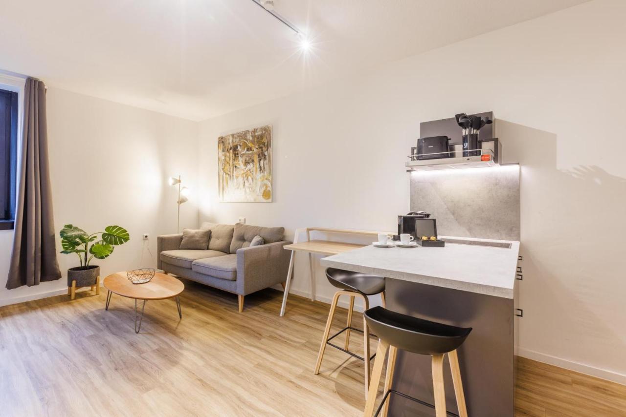 Glueck Auf Appartements Dueppelstrasse Oberhausen  Kültér fotó