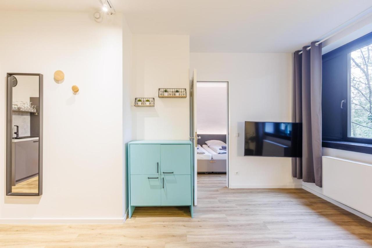 Glueck Auf Appartements Dueppelstrasse Oberhausen  Kültér fotó
