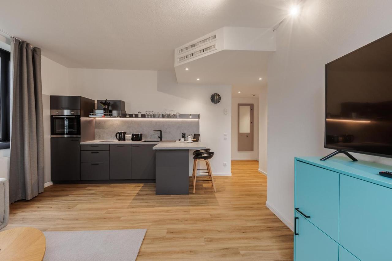 Glueck Auf Appartements Dueppelstrasse Oberhausen  Kültér fotó