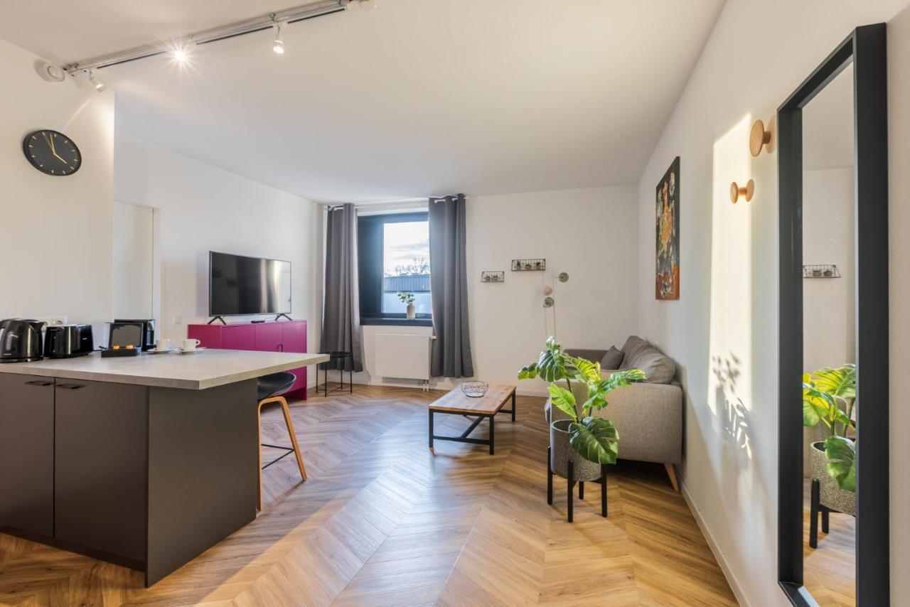 Glueck Auf Appartements Dueppelstrasse Oberhausen  Kültér fotó