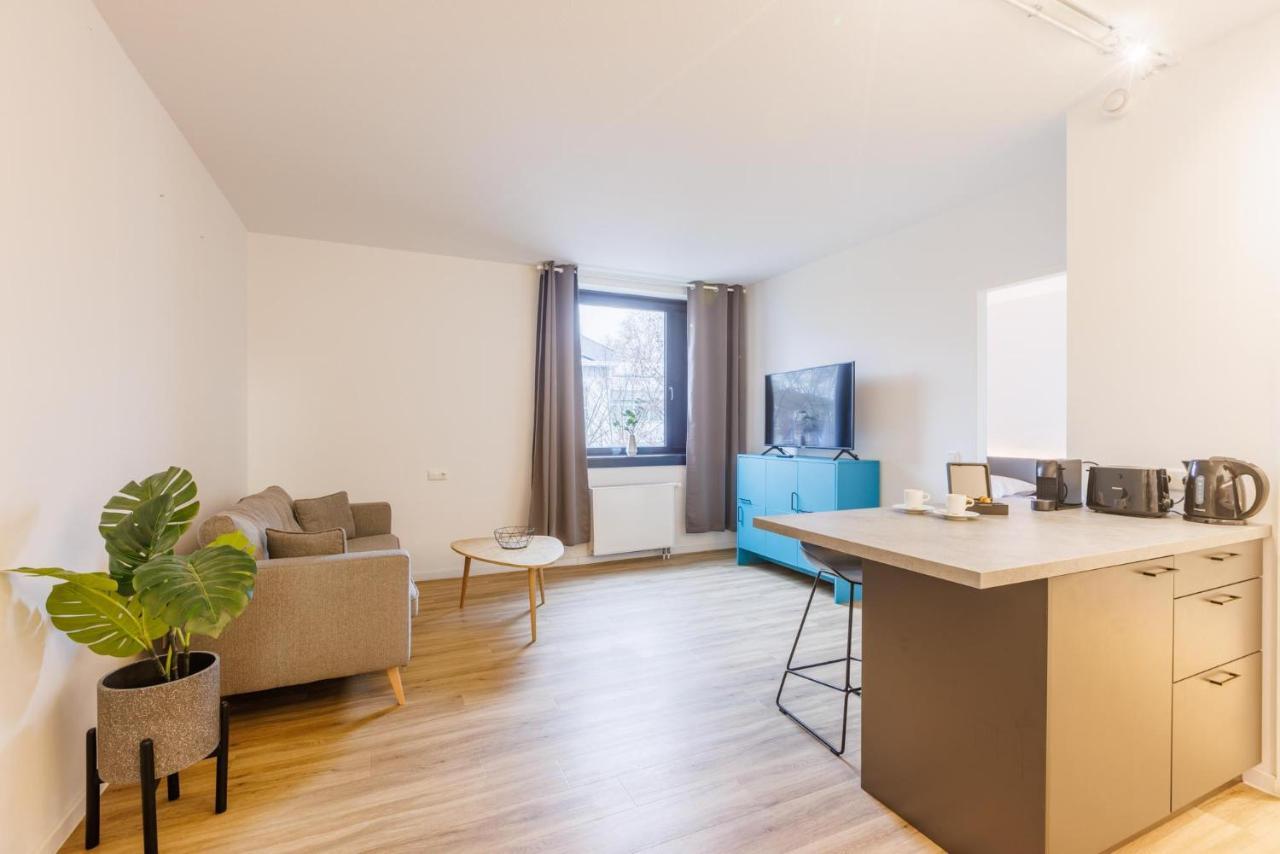 Glueck Auf Appartements Dueppelstrasse Oberhausen  Kültér fotó