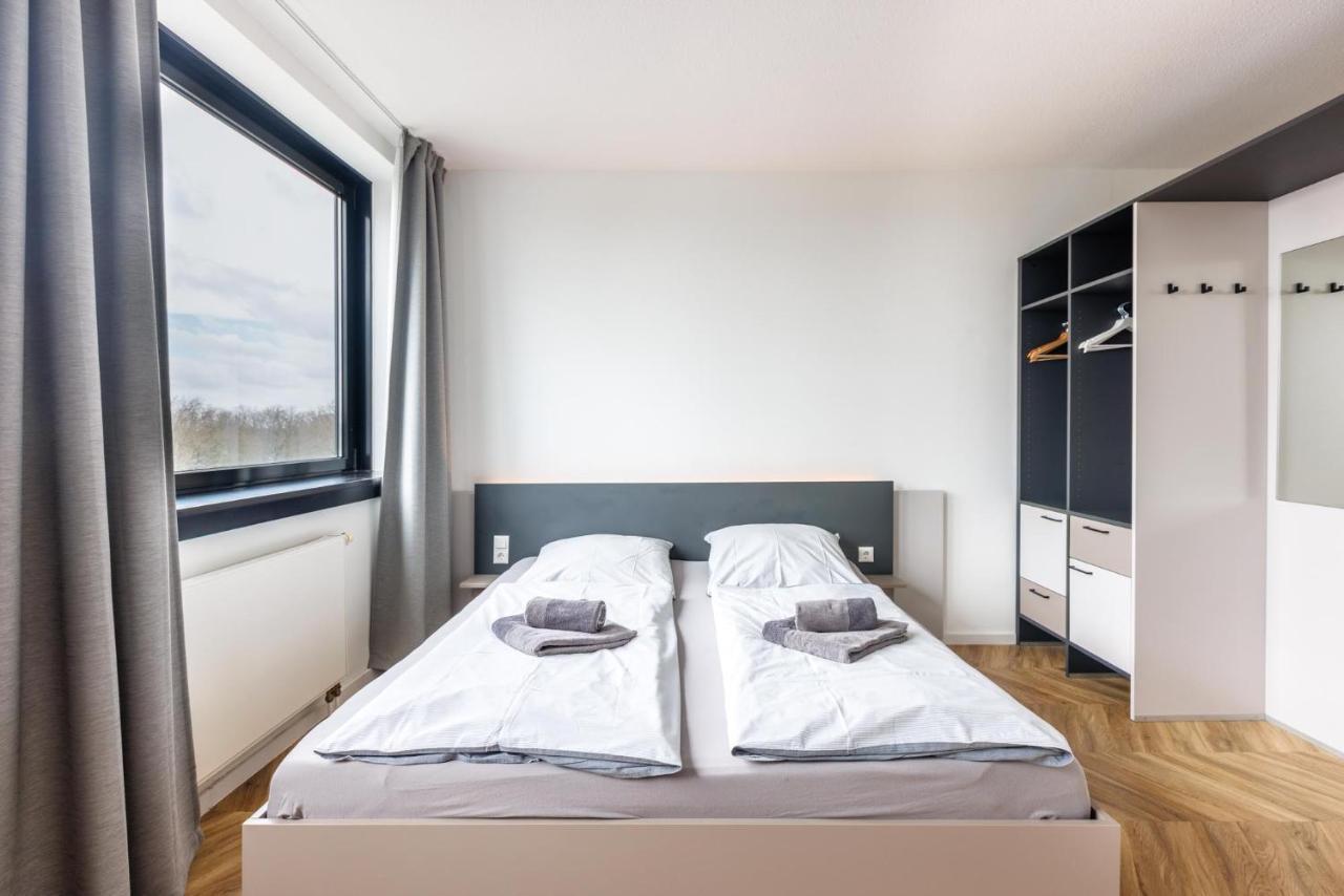 Glueck Auf Appartements Dueppelstrasse Oberhausen  Kültér fotó