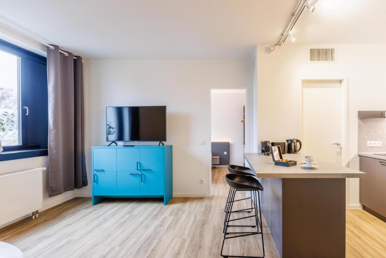 Glueck Auf Appartements Dueppelstrasse Oberhausen  Kültér fotó