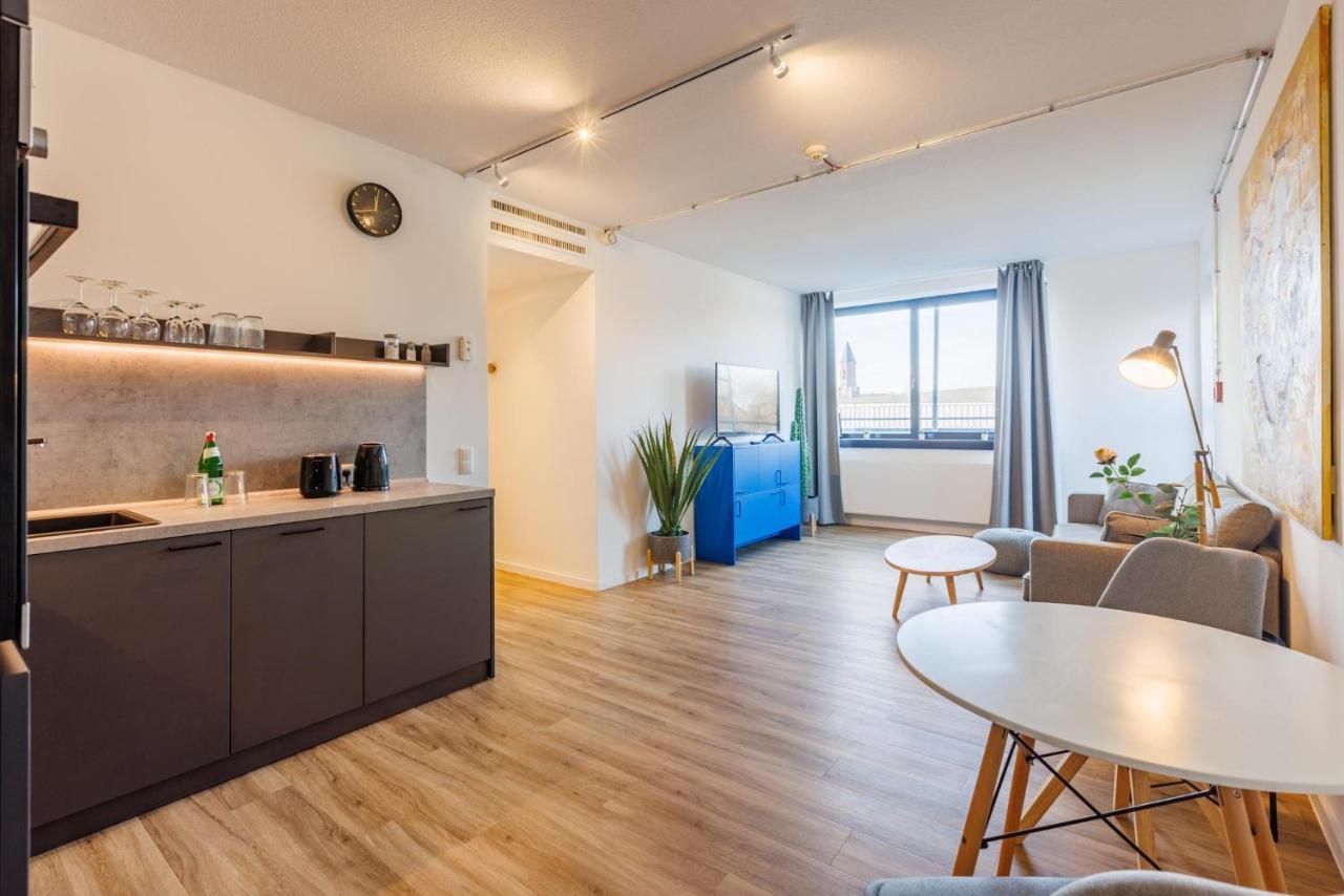 Glueck Auf Appartements Dueppelstrasse Oberhausen  Kültér fotó