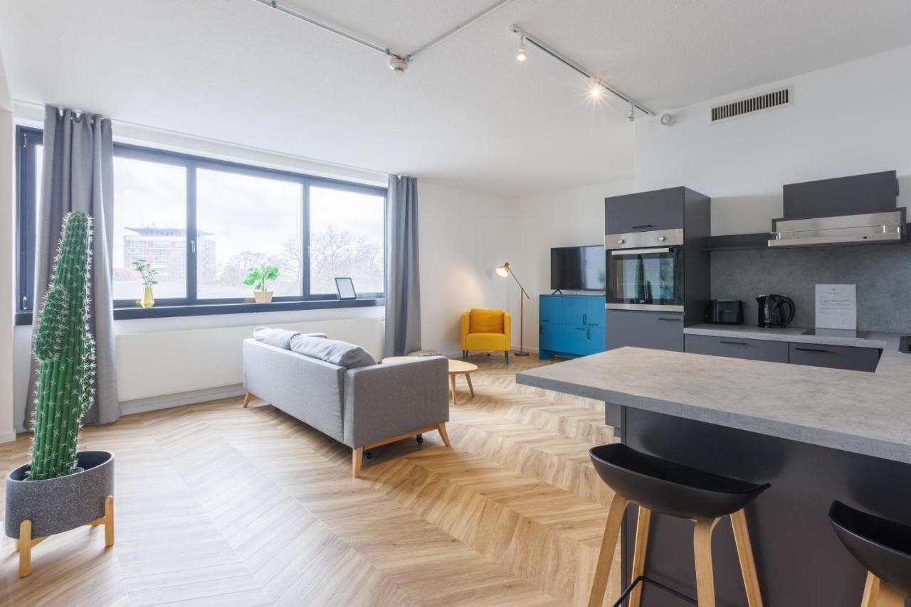 Glueck Auf Appartements Dueppelstrasse Oberhausen  Kültér fotó