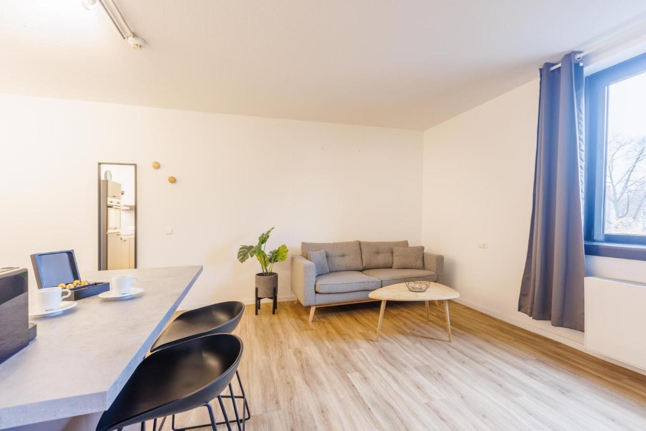 Glueck Auf Appartements Dueppelstrasse Oberhausen  Kültér fotó